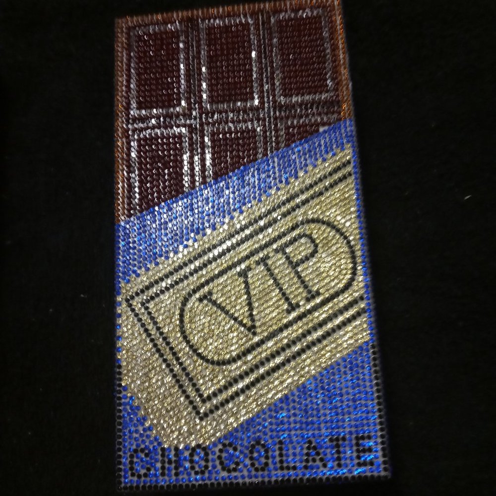 VIP Rhinestone Clutch Purse